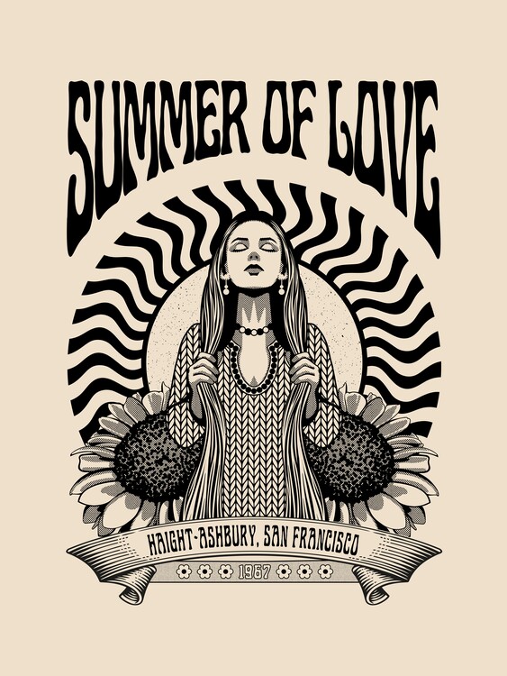 Poster Summer of Love 1967