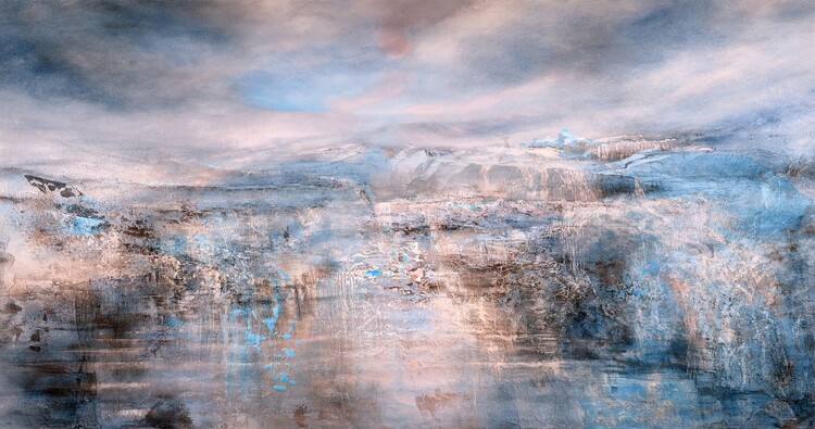 Plakat Iceland - early sun - panorama