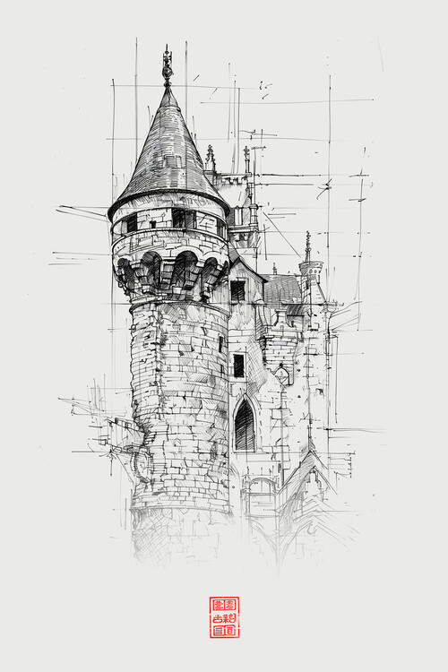 Poster Architecture: Medieval Structure