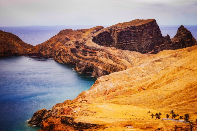 Плакат Berglandschaft auf Madeira Portugal