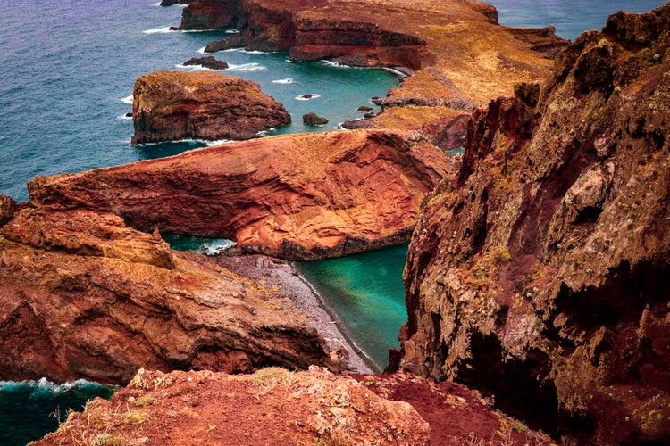 Плакат Berglandschaft auf Madeira Portugal