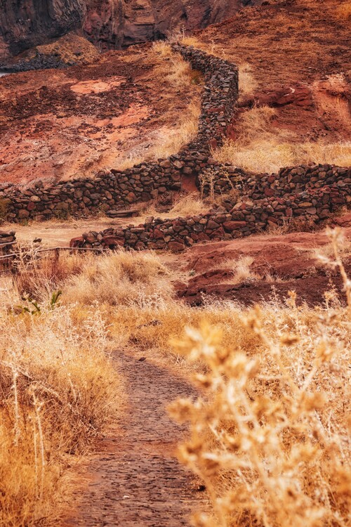 Плакат Berglandschaft auf Madeira Portugal