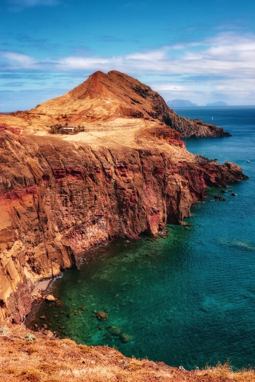 Плакат Berglandschaft auf Madeira Portugal