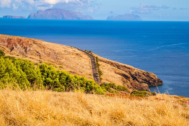 Плакат Berglandschaft auf Madeira Portugal