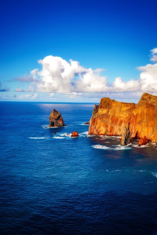 Плакат Berglandschaft auf Madeira Portugal