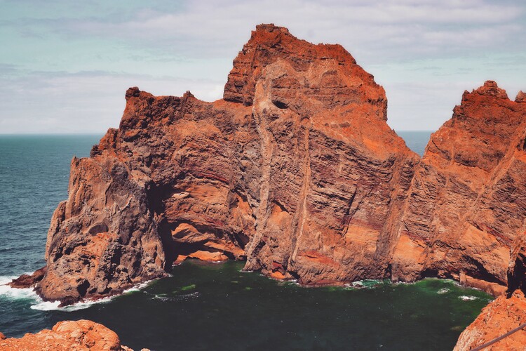 Плакат Berglandschaft auf Madeira Portugal