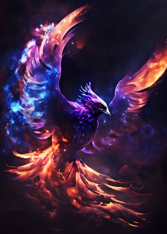 Плакат Mystical Phoenix
