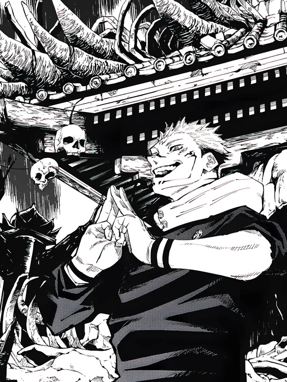 Poster Sukuna Domain Expansion