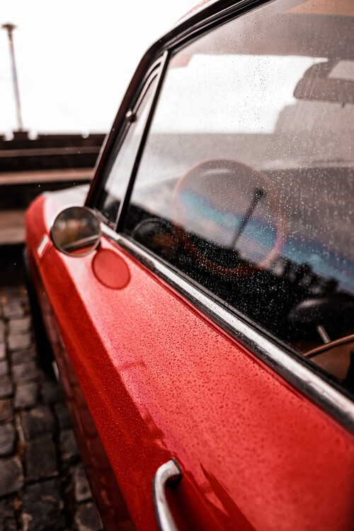 Plakát Oldtimer Auto auf Madeira Portugal