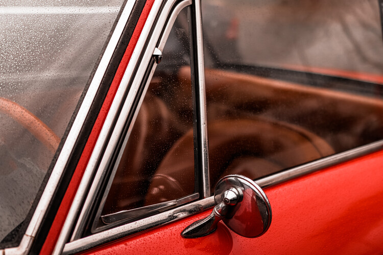 Plakát Oldtimer Auto auf Madeira Portugal