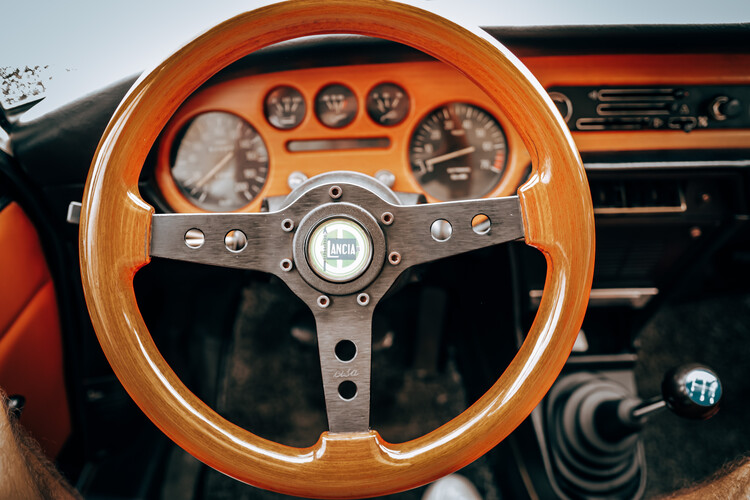 Plakát Oldtimer Auto auf Madeira Portugal