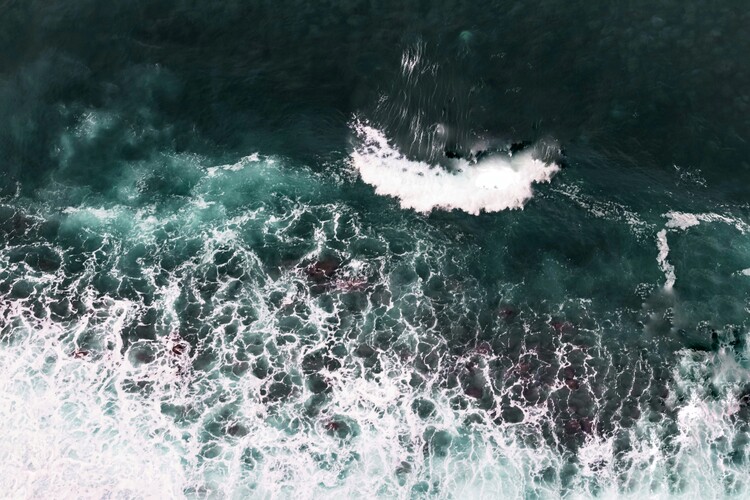 Poster Wellen im Meer