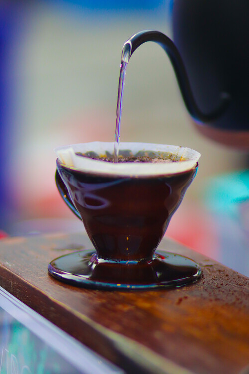 Poster Cafe Portrait