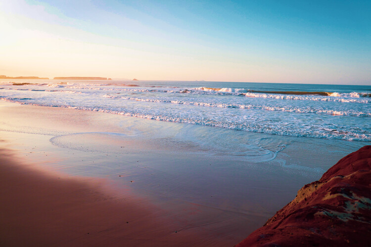Плакат Algarve Strand Portugal Sonnenuntergang