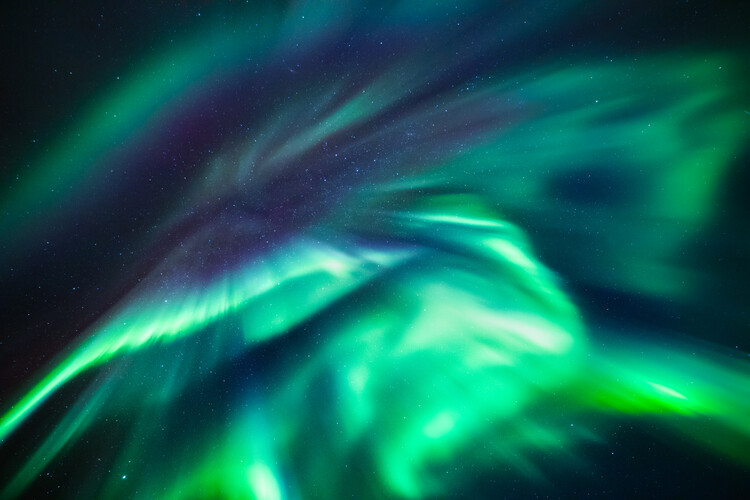 Poster Northern Lights in Iceland