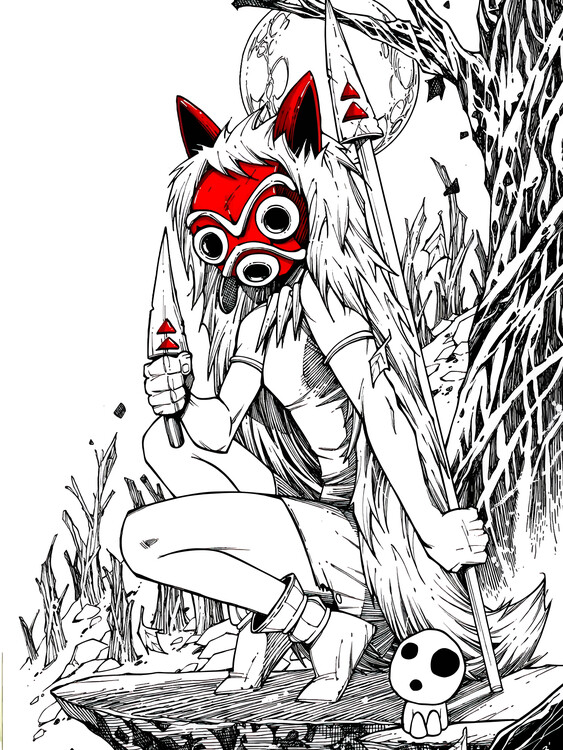 Poster Princess Mononoke