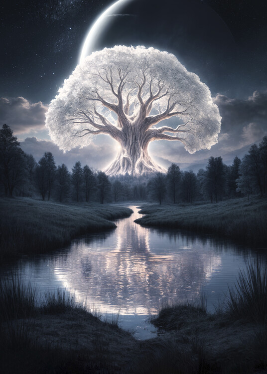 Poster Big Magical tree of life