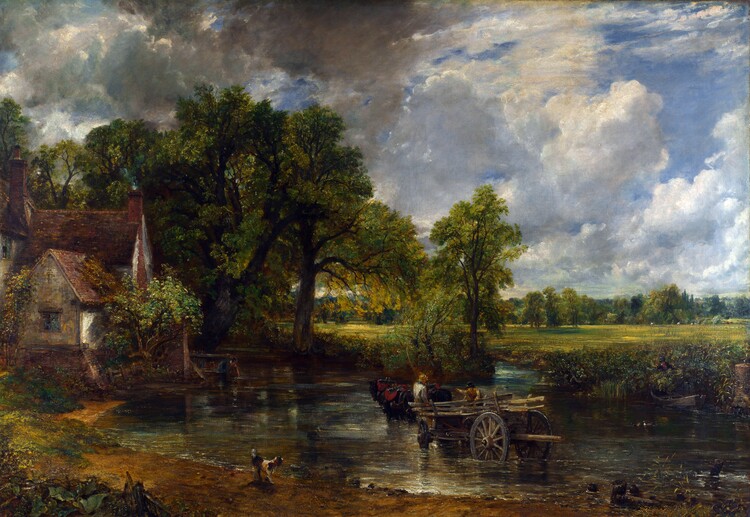 Canvas Print The Hay Wain, 1821