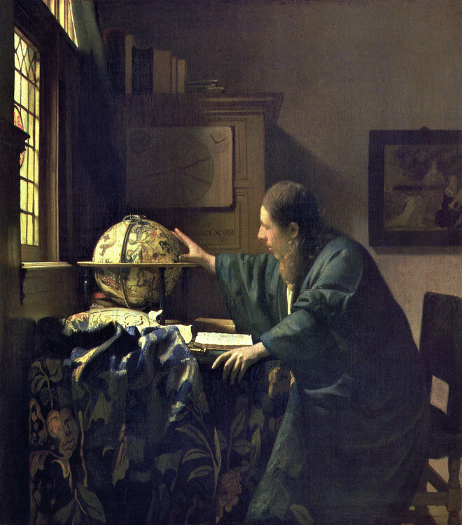 Canvas Print The Astronomer