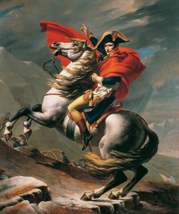 Poster Napoleon Crossing the Alps on 20th May 1800