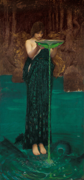 Poster Circe Invidiosa, 1872