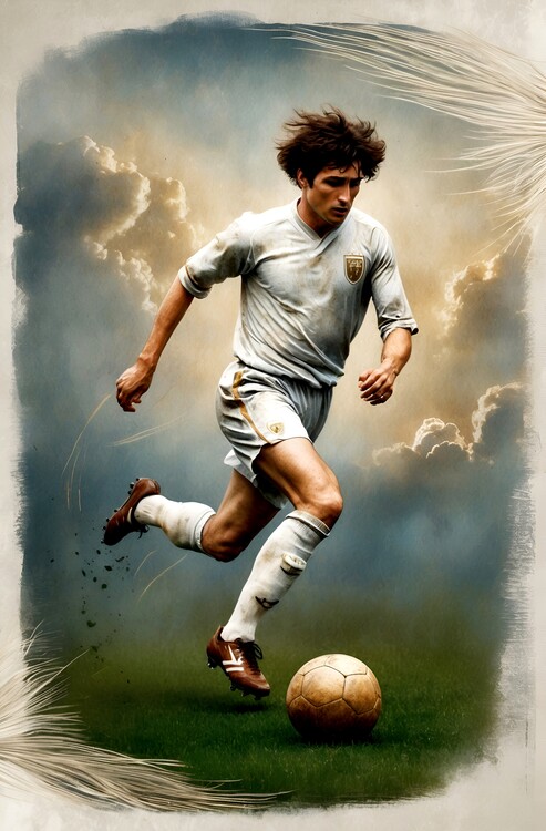 Plakát Classic Gridiron Moments: Vintage Football Art