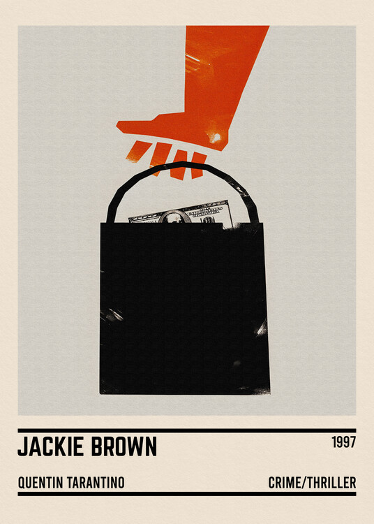 Poster Jackie Brown Movie Minimalist