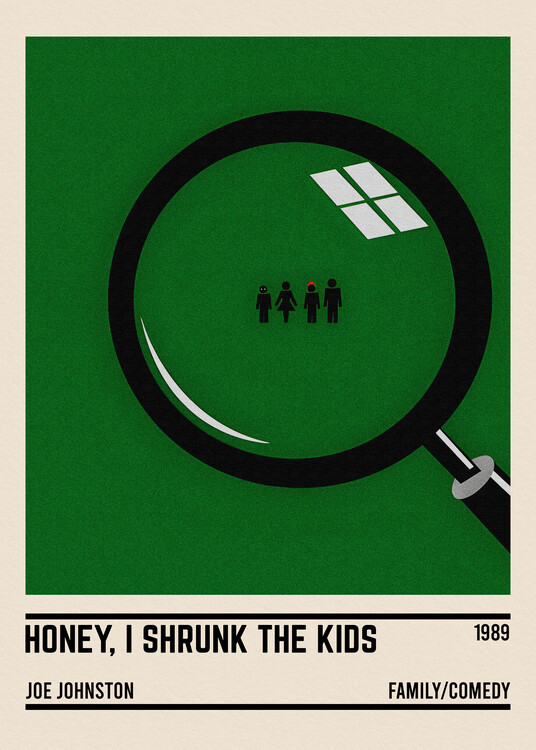 Poster Honey, I Shrunk the Kids Movie Minimalist