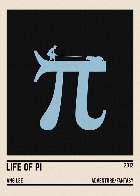 Poster Life of Pi Movie Minimalist