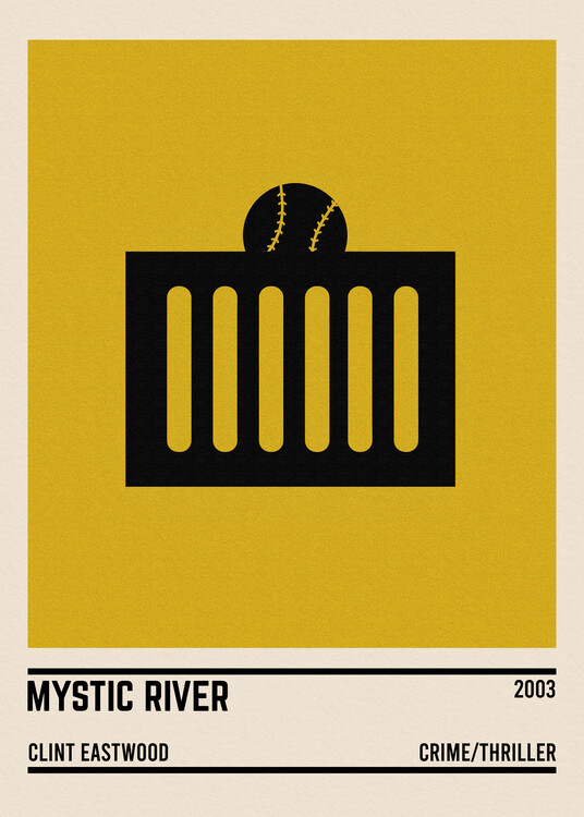 Poster Mystic River Movie Minimalist