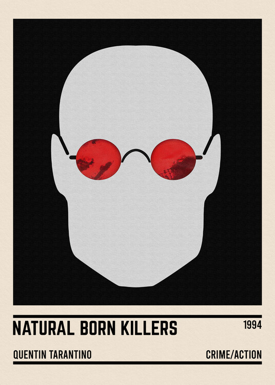 Poster Natural Born Killers Movie Minimalist