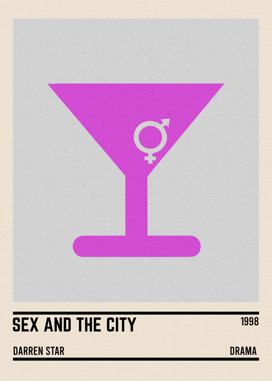 Poster Sex and the City Movie Minimalist