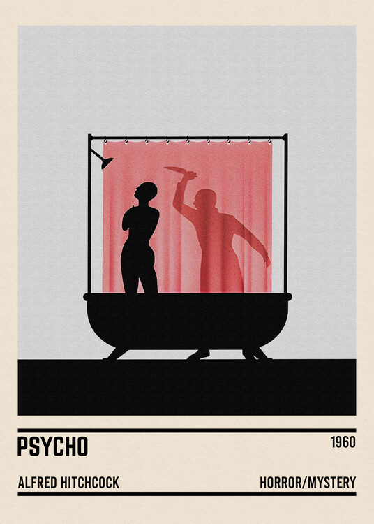 Poster Psycho Movie Minimalist