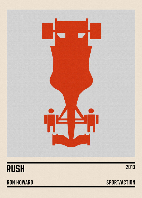 Poster Rush Movie Minimalist