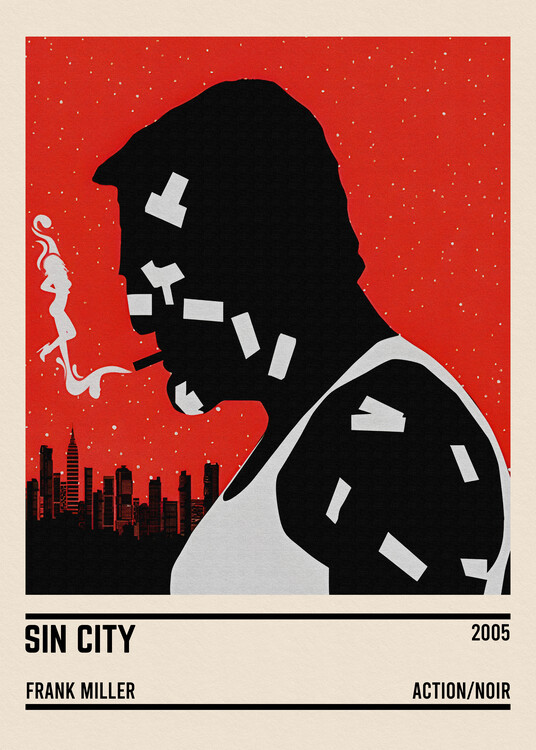 Poster Sin City Movie Minimalist
