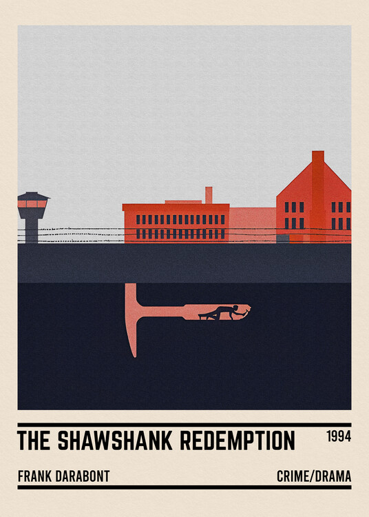 Poster The Shawshank Redemption Movie Minimalist