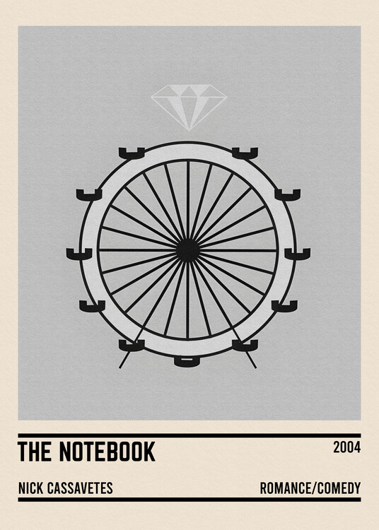 Poster The notebook Minimalist