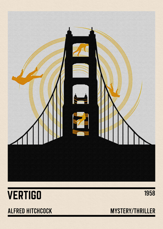 Poster Vertigo Movie Minimalist