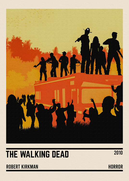 Poster The Walking Dead Minimalist