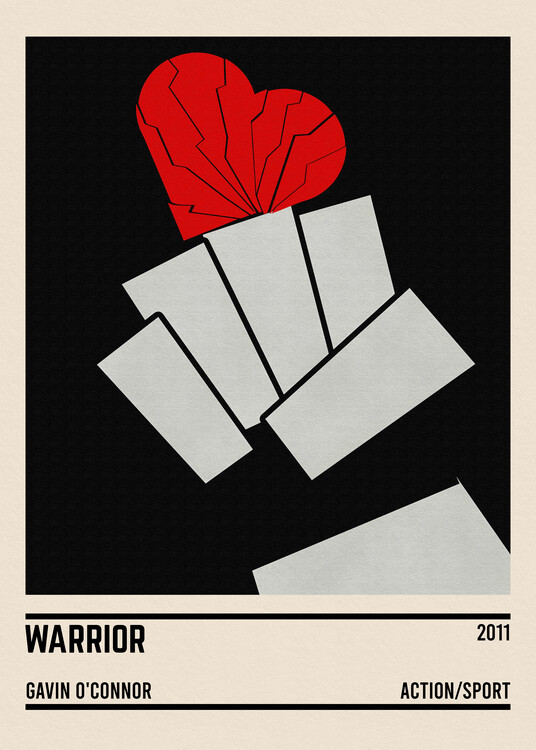 Poster Warrior Movie Minimalist