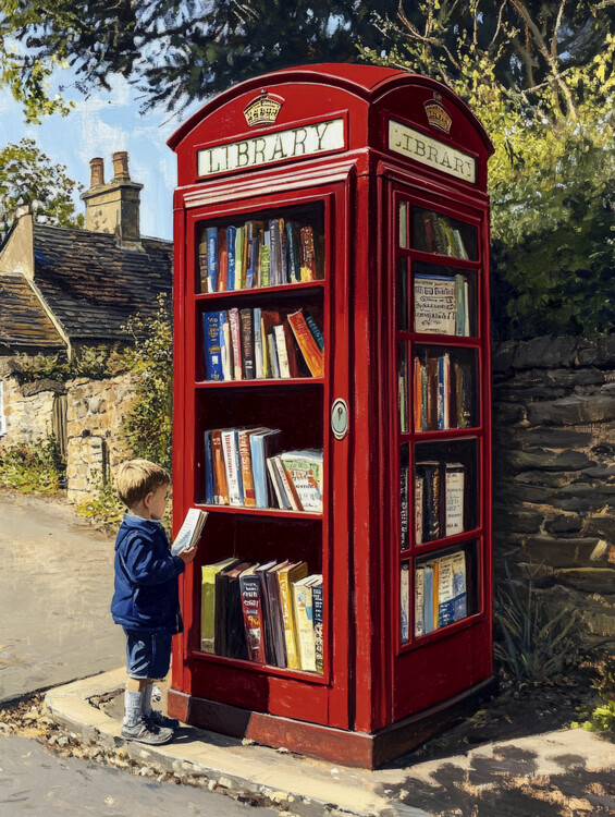 Плакат The Village Library