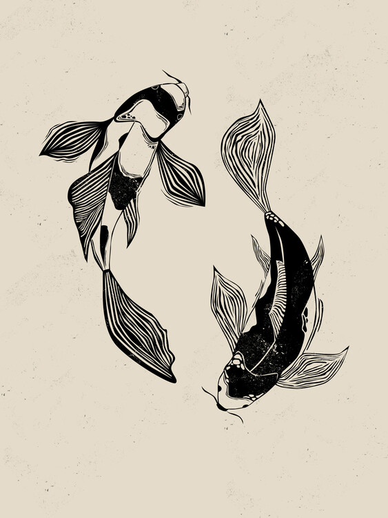 Poster Koi Fishes