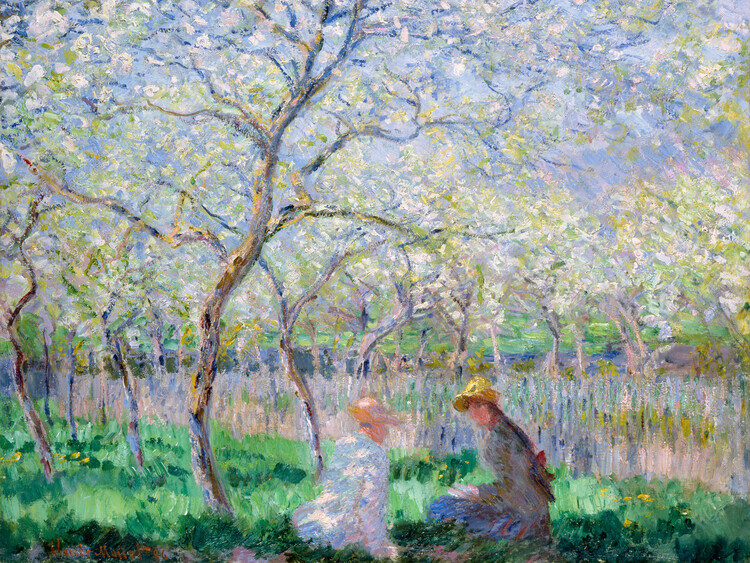 Plakat Springtime (1886)
