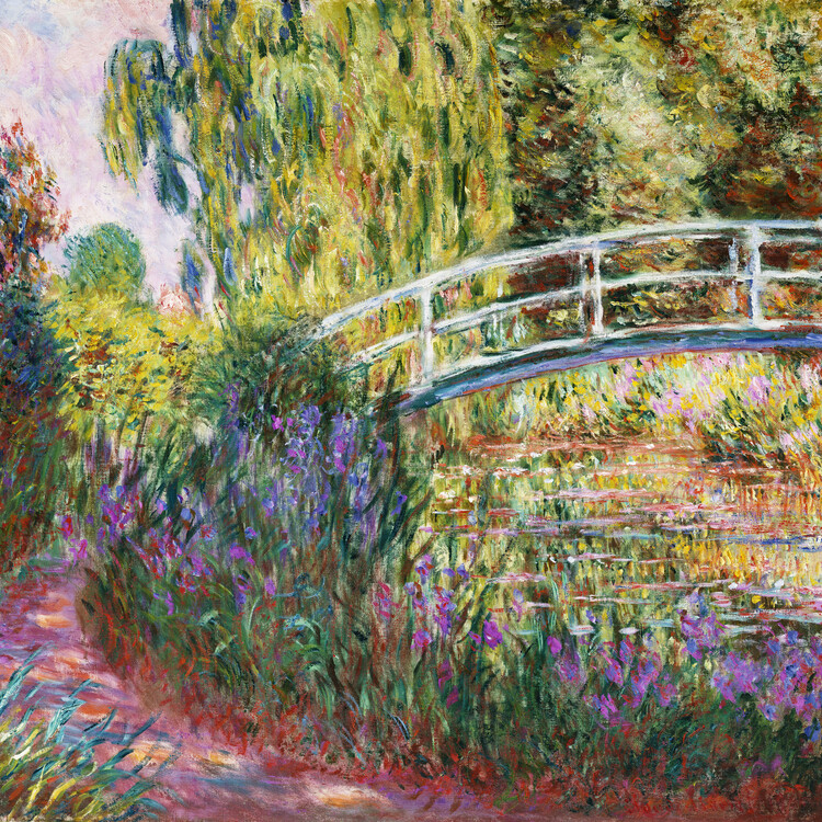 Poster Pond with Water Lilies (1900)