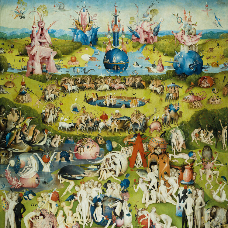 Canvas Print The Garden of Earthly Delights