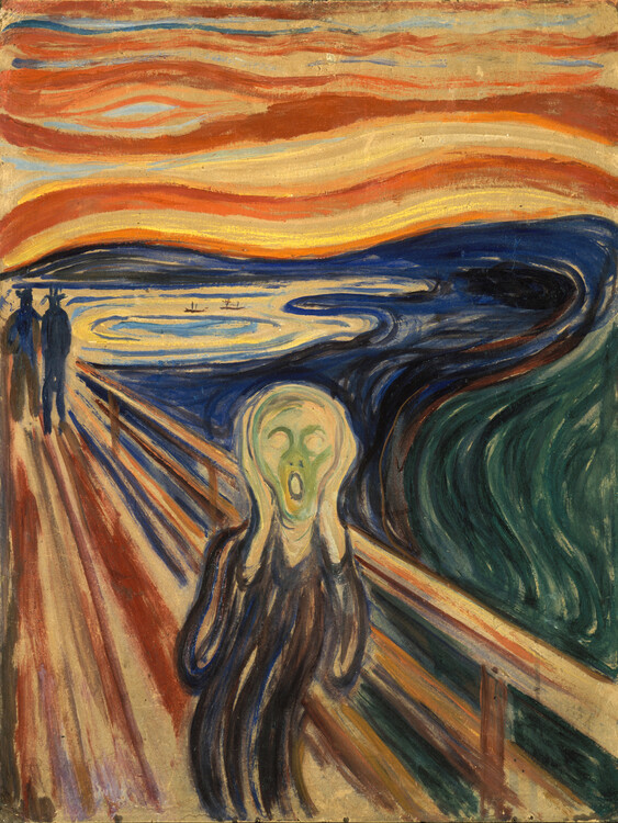Póster The Scream (1893)