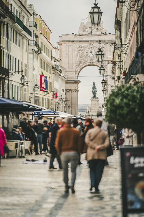 Poster Streets of Porto, Portugal