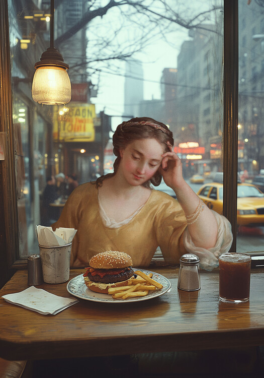 Плакат Diner Disappointment