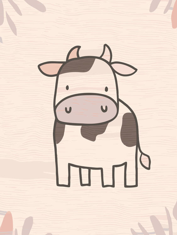 Плакат Cow