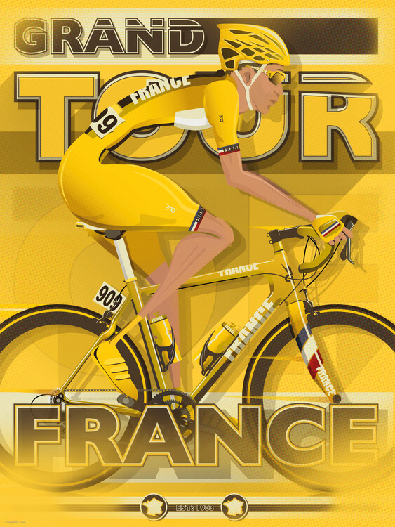Canvas Print Tour De France